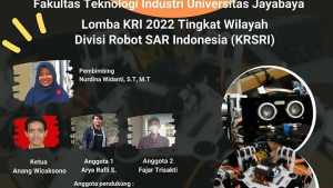 Mahasiswa FTI Menembus Tingkat Wilayah Kontes Robot Indonesia 2022